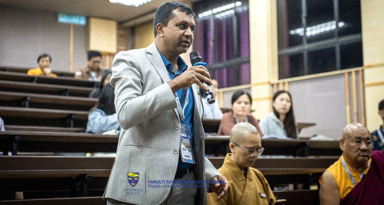 ASCR-Nepal representative presenting at the 10th SSEASR Conference